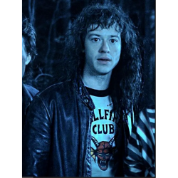 Eddie Munson Leather Jacket The Ultimate Stranger Things Icon